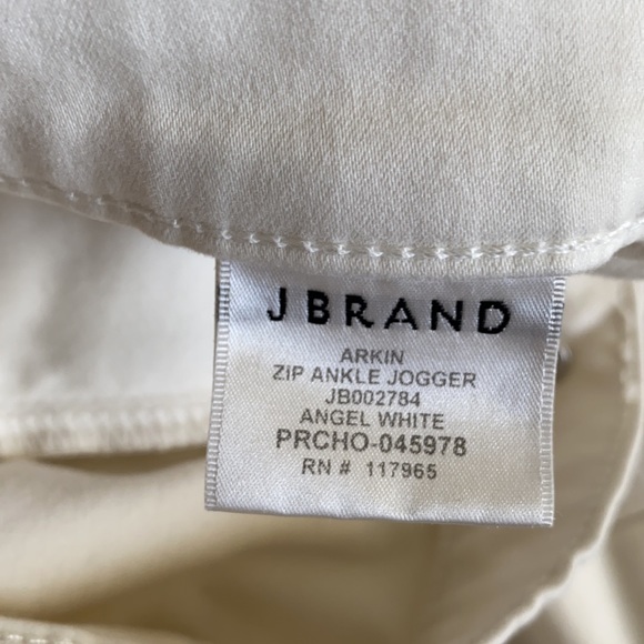 J Brand Arkin Ankle Jogger Angel White - Picture 9 of 9